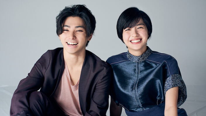 村上虹郎さんと佐久間由衣さんの画像
